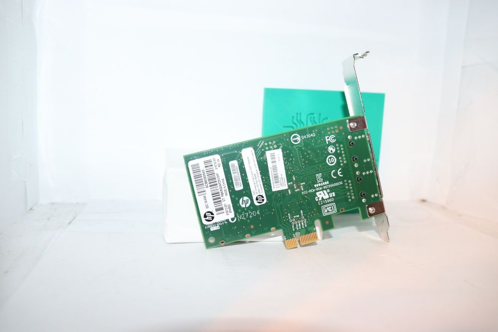 Placa Retea Dual Port Gigabit RJ45 HP 332T Broadcom BCM5720