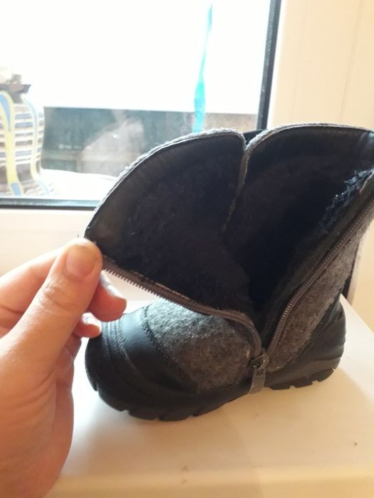 Валенки из войлка с подошвой,25 рр