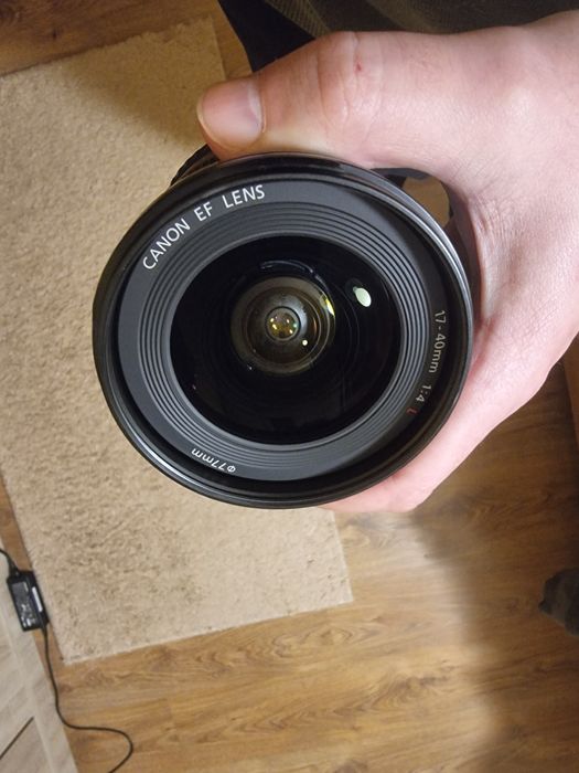 Obiectiv canon 17-40 f4L impecabil