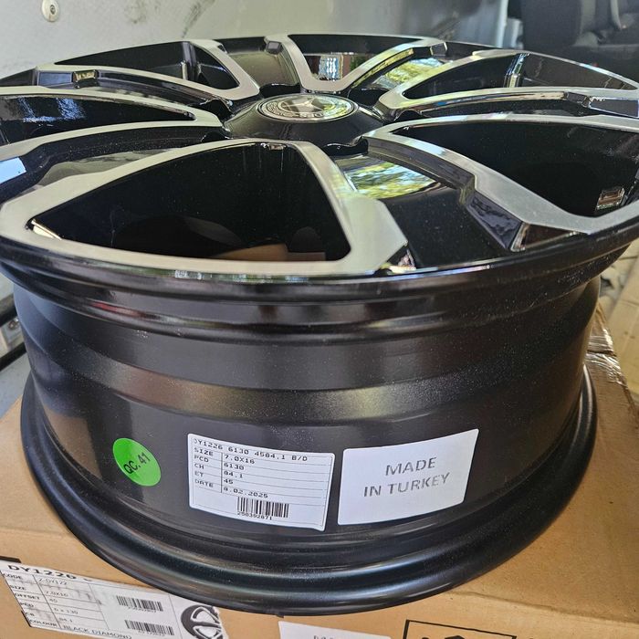 Нови алуминиеви бусови джанти 16 6x130 Mercedes Sprinter и VW Crafter