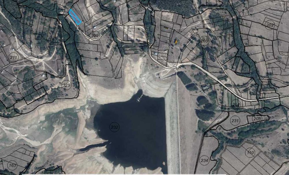 Продава се: Земеделска земя (нива) 1000 кв.м, до язовира на с. Климент