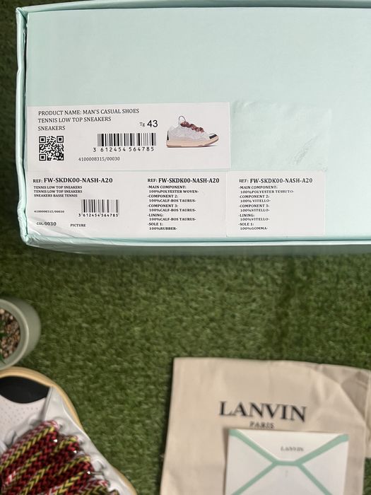 Lanvin Curb White - 43