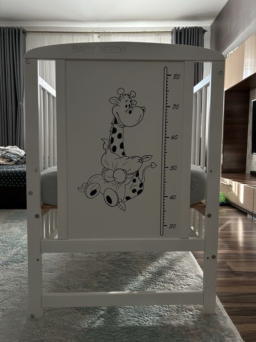 Patut din lemn pentru bebe 120/60