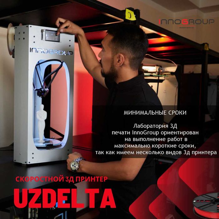 3Д Печать на профессиональных 3Д принтерах 3D pechat 3D printer