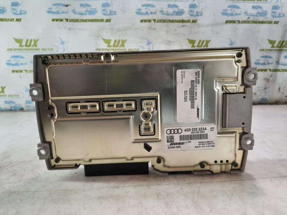 Amplificator bose 4G0035223A Audi A6 4G/C7 [2010 - 2014]