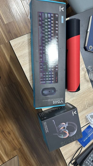 Rapoo V150S Black и Rapoo VH350S