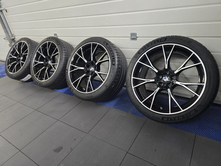 Оригинални 20 BMW M5 F90 джанти + гуми, OEM, перфектни