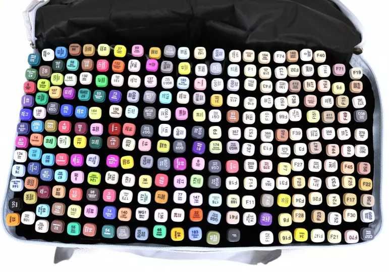 Маркеры "TOOCHCOOL" 262 шт ОРИГИНАЛ Спиртные скетч маркеры