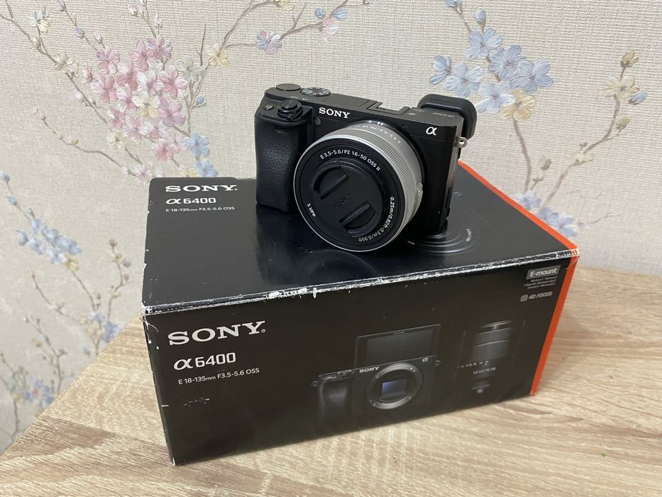 Sony a6400 с 16-50mm oss ll