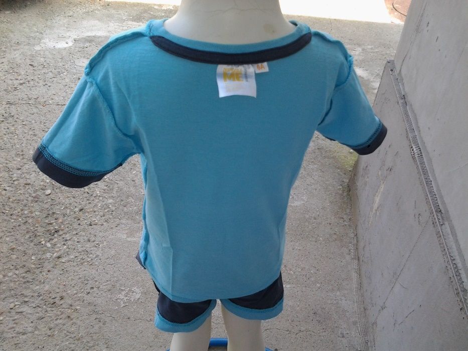 Minioni | set pantaloni scurti + tricou copii 6 ani
