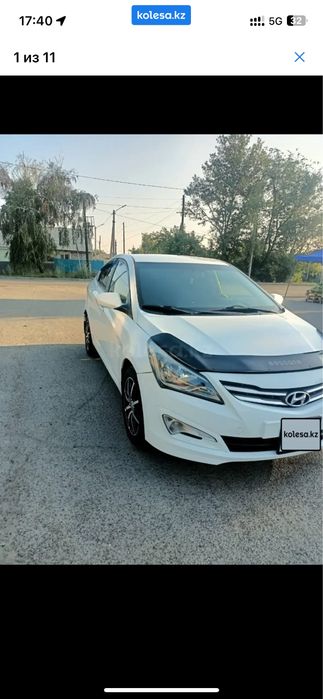 Продаю Hyundai Solaris 2015 г.