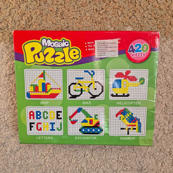 Joc Educativ Mozaic Puzzle - 420 piese