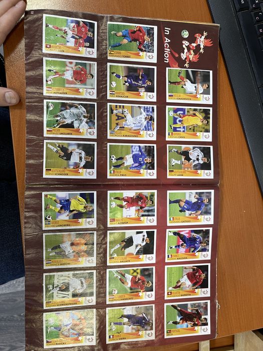 Альбом ЕВРО-2008 Panini