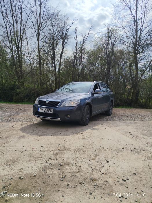 Vand Skoda octavia scout 2.0 . 4x4 automata dsg 140 cai 2013