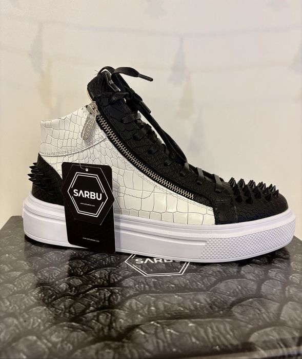 Adidași SARBU custom piton&crocodil