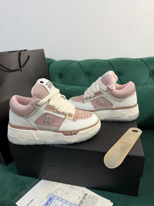 Adidasi AMIRI MA-1 piele naturala 100%  Full Box Premium colectie noua