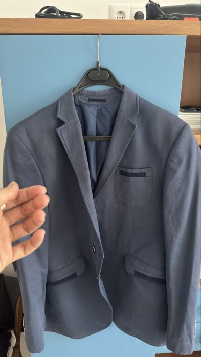 Синий пиджак продам