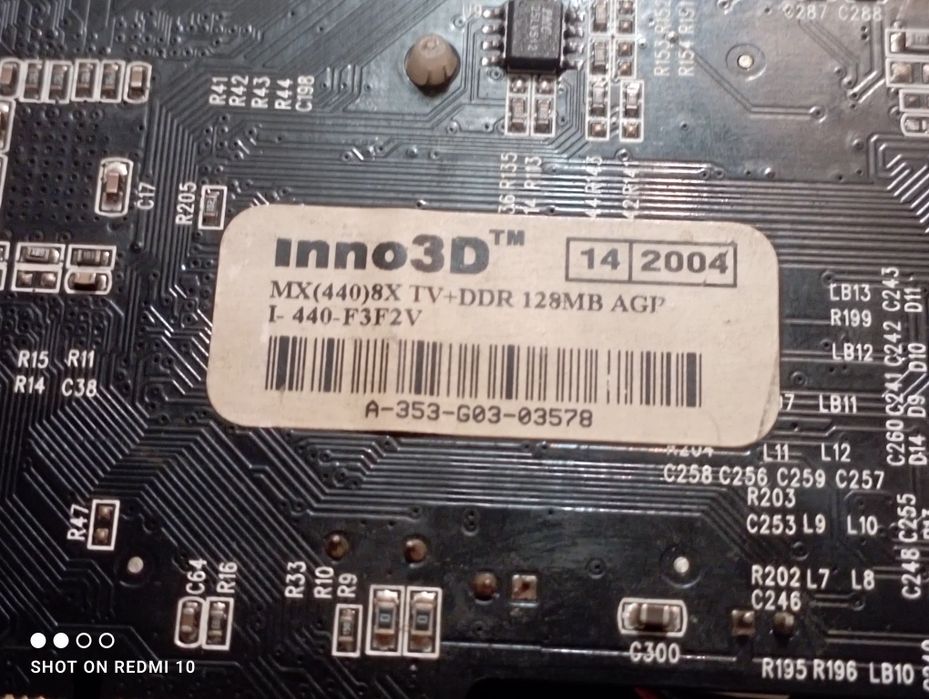 Видеокарта MX440 (AGP)