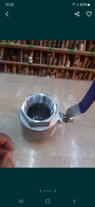 Нержавейка шаровой муфтивий краны