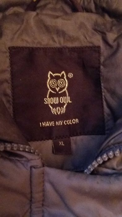 Пуховик с капюшоном