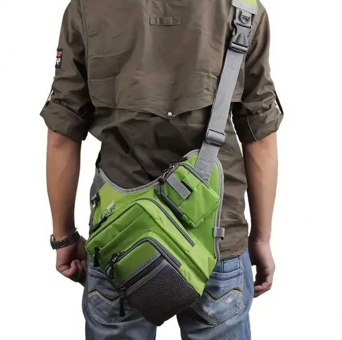 Geanta de umar,Borseta Pescuit  Verde (Nu Nike,Adidas,Reebok)