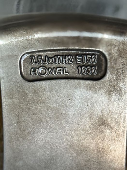 Комплект алуминиеви джанти Ronal 17” 5x112