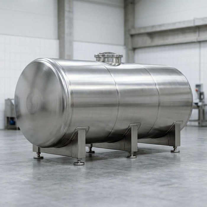 Нержавейка бочка 2148 литр / Sigim 3 metrli Gorizontal Nerjaveyka