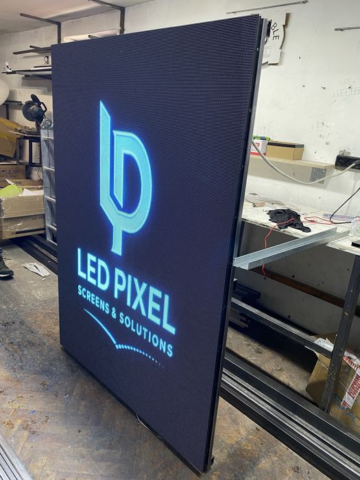 монтаж лэд экрана