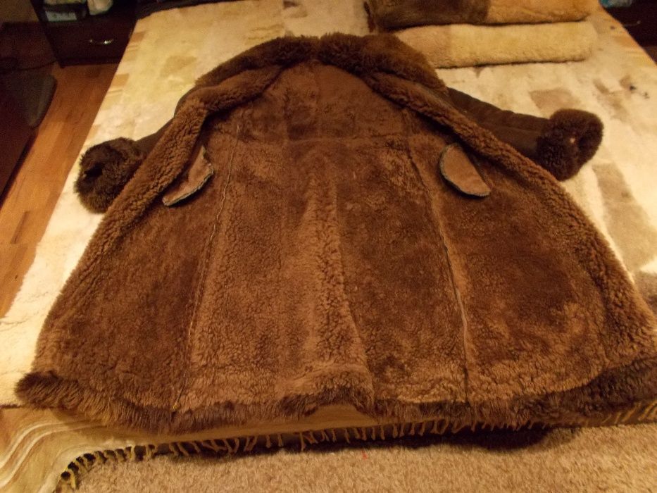 палто естествена кожа