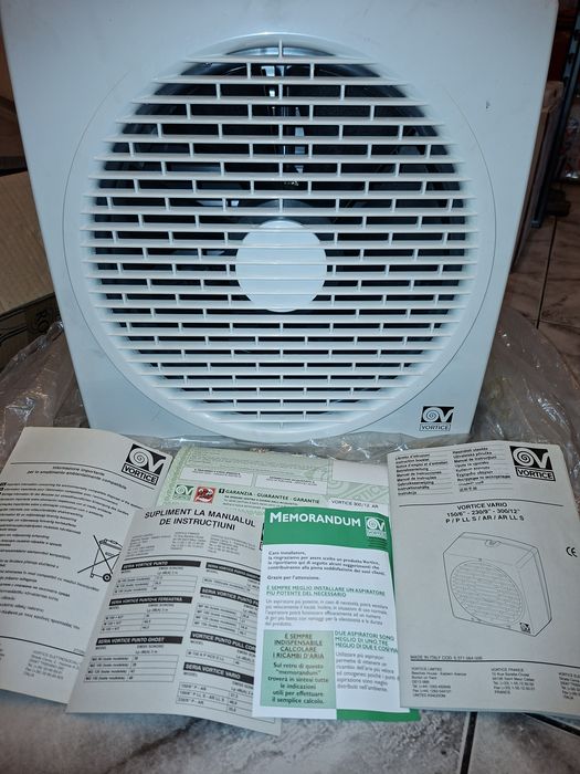 Ventilator axial de perete Vortice