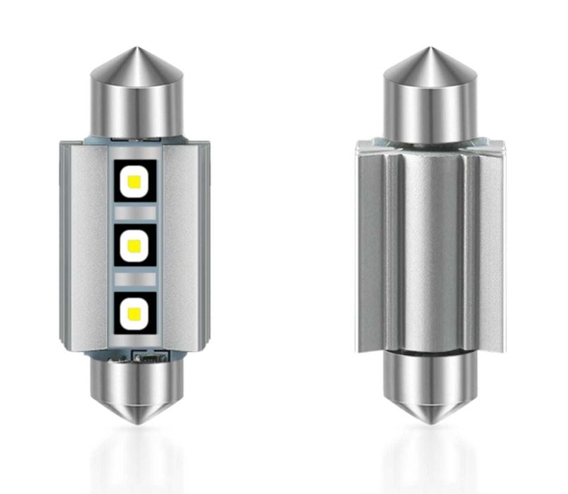 Лед крушки Led Chip Osram C5W C10W CANBUS