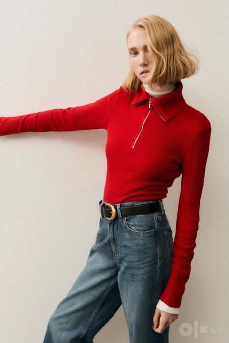 Лонгслив зипка H&M