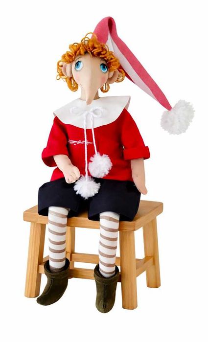 Кукла Пинокио. Ръчна изработка.