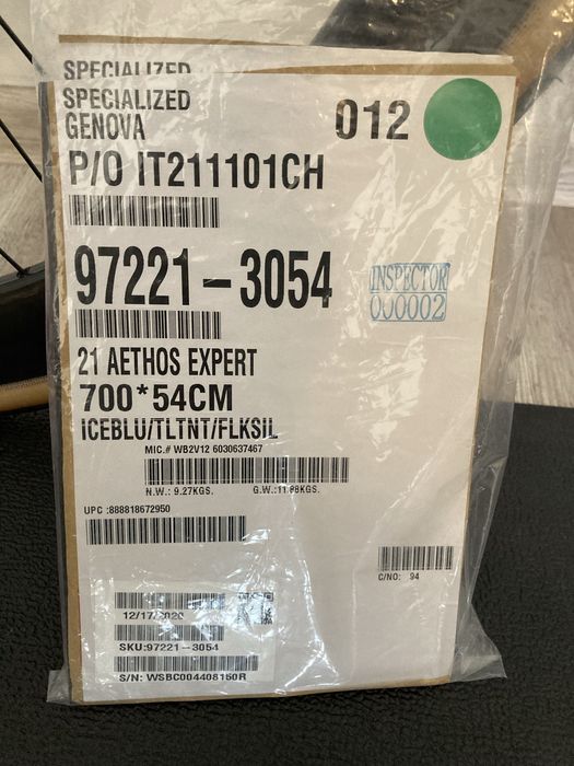 Specialized Aethos Expert 2021