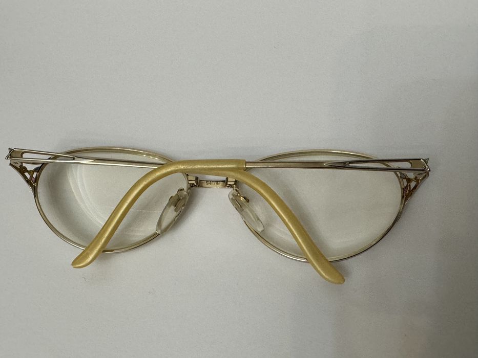 Ochelari vedere (rame) Flair titan placat aur diamnte safire rubine