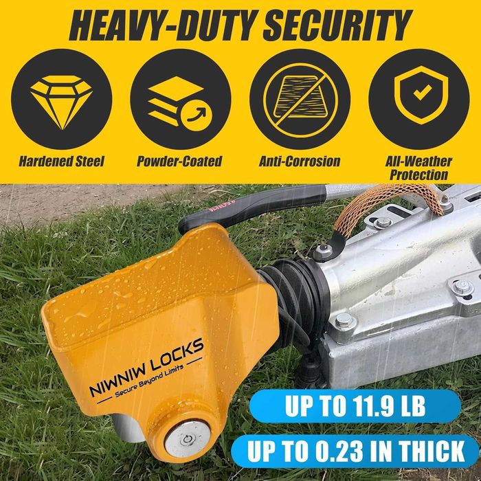 NiwNiw Заключващ механизъм за теглич Ifor Williams Knott Avonride 50мм