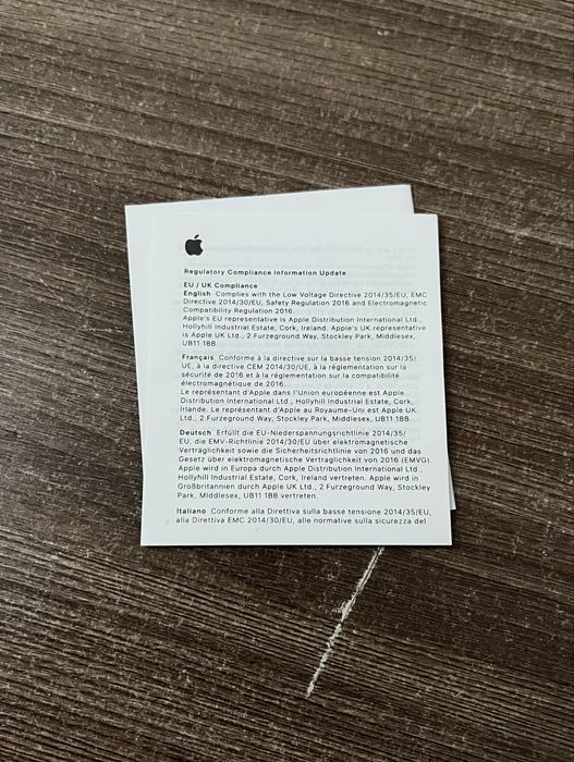Оригинальный адаптер Apple 20W USB-C