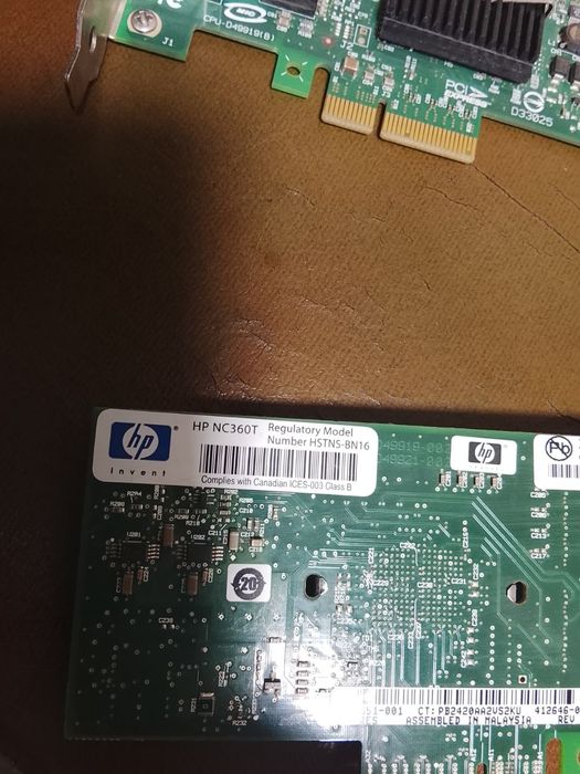 Сетевые платы hp 1gb