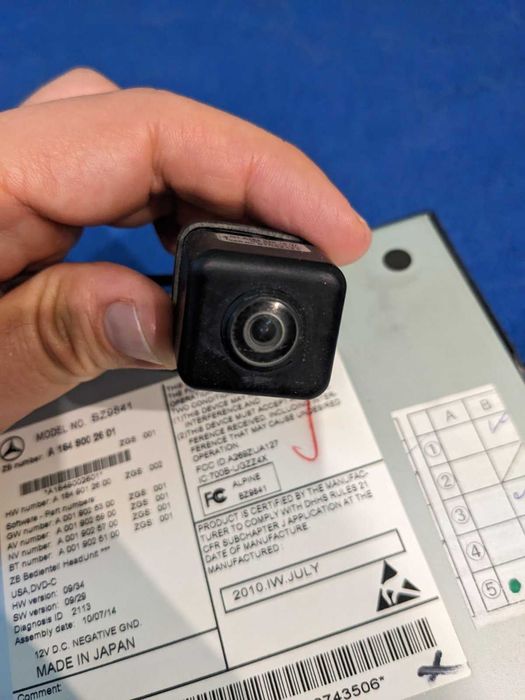 Mercedes Facelift оригинална задна камера W164/X164