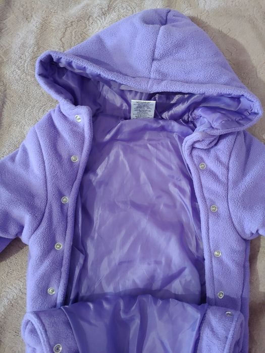 Продам теплый флисовый комбинезон