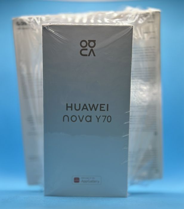 НОВ!!! Huawei nova Y70, 128GB, 4GB RAM, 4G, Midnight Black