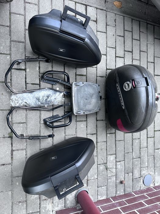 Set sidecase topcase coburi Honda cbf 600 1000