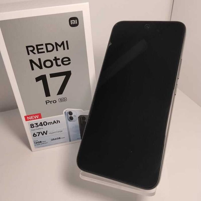 Xiaomi Redmi Note 17 Pro 256GB 6GB RAM Negru – Ca Nou, Full Box, Factură