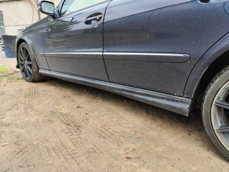 Бампер передний Mercedes W211 E63 AMG