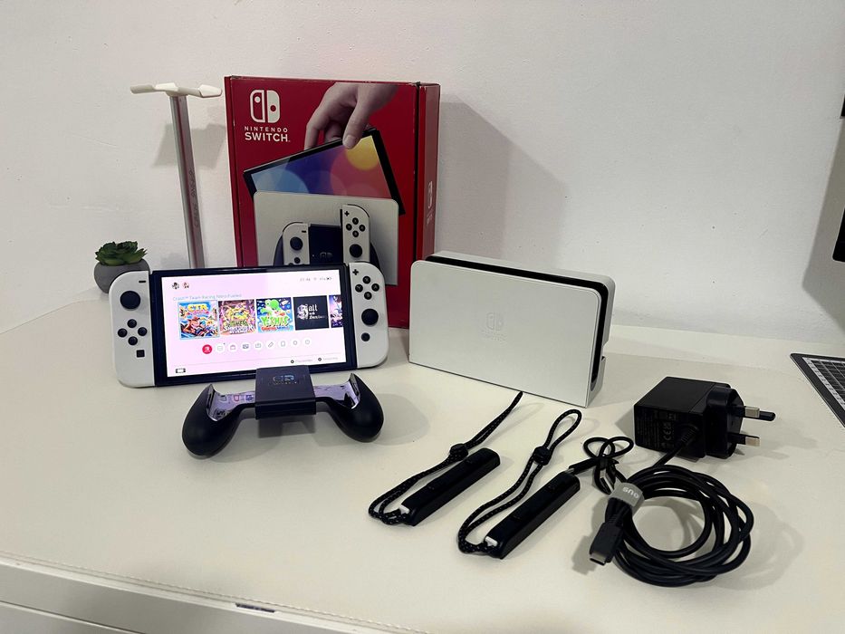 Прошитый Nintendo Switch Oled 64+128Gb
