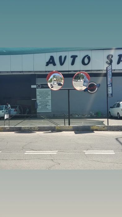 Зеркала дорожное из пластика 100см  (Premium класс )