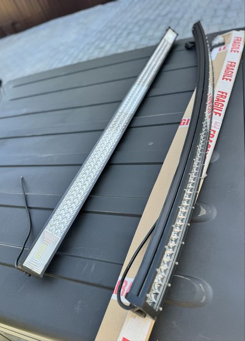 Priector auto LED bar  curbat, 12D, 975W si 729W 12-24 V, 130 cm