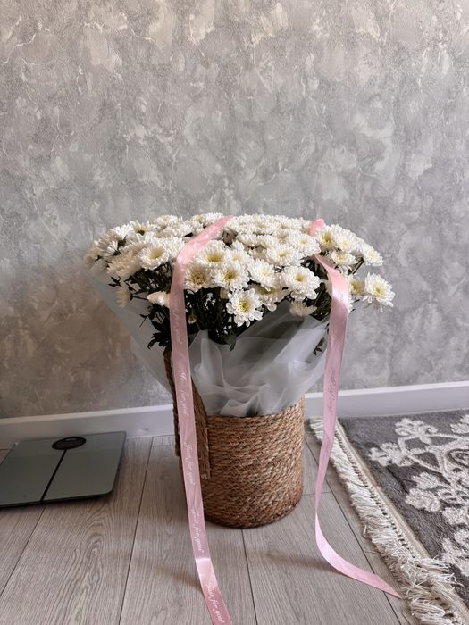 Цветы . Хризантема цена 15.000