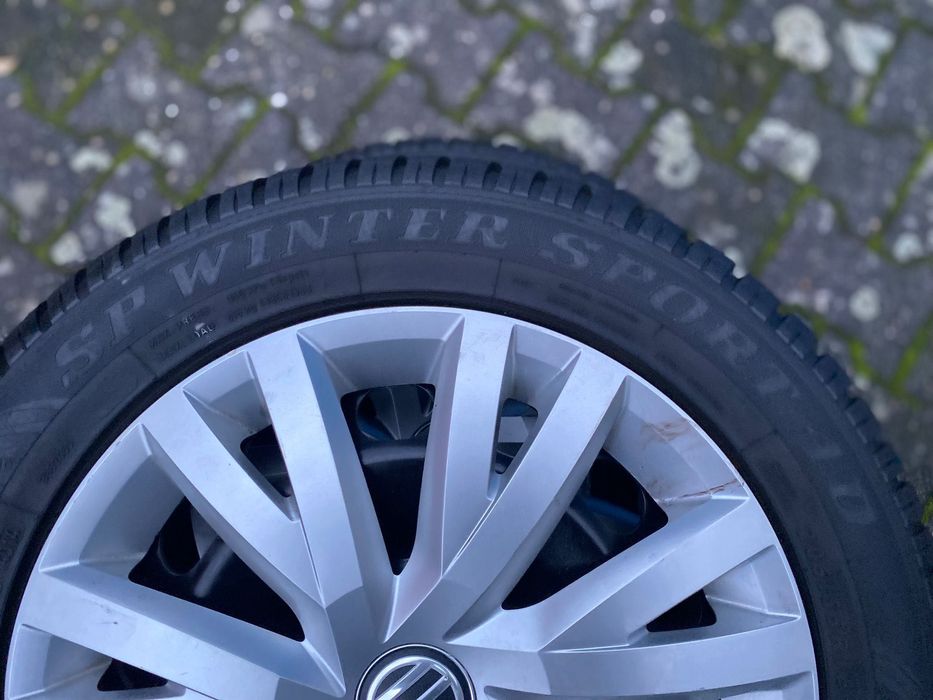 Зимни гуми с джанти за VW Golf-5,6,7,8 Dunlop Winter Sport-205/55 R16