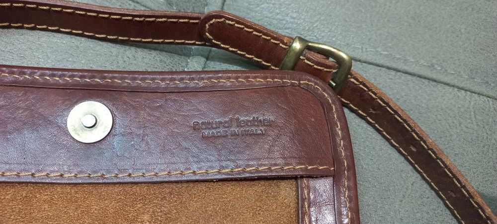 Кожаная сумка из Америки